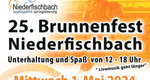 DIe Aktionsgemeinschaft lädt ein: BRUNNENFEST, am Mittwoch den 1. Mai 2024