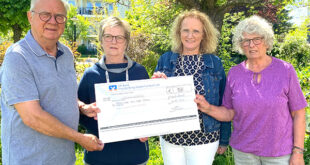 KFD Niederfischbach spendet 150 Euro an das Haus Mutter Teresa in Niederfischbach