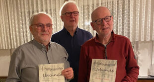 Ehrungen beim Männergesangverein Niederfischbach