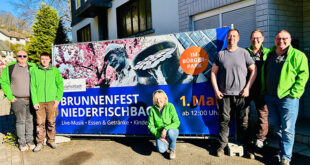 27. Brunnenfest in Niederfischbach lädt zum Feiern in den Bürgerpark ein
