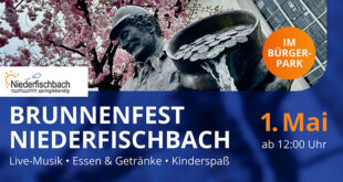 27. Brunnenfest in Niederfischbach lädt zum Feiern im Bürgerpark ein